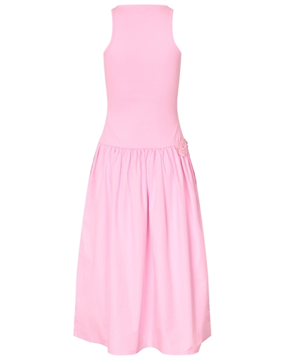 Stine Goya - Casual Tank Midi Kjole - Cherry Blossom